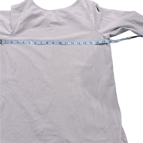 J Jill Fit Wrap Back Tunic EUC Small Light Rosy Pink - Picture 7 of 7